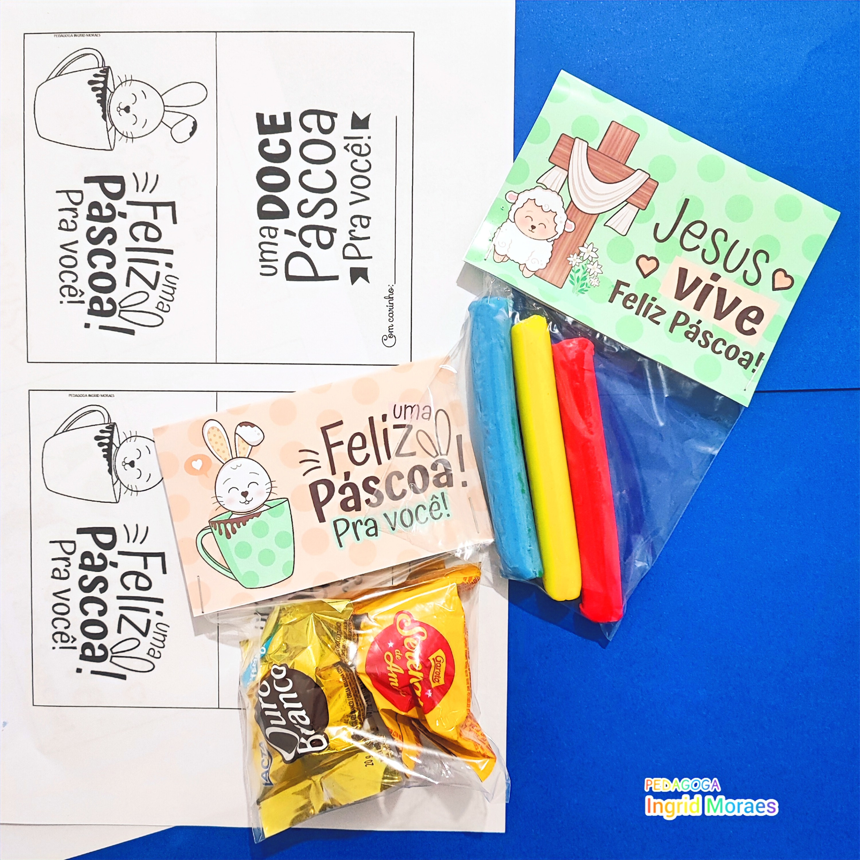 Tag Para Saquinho Páscoa