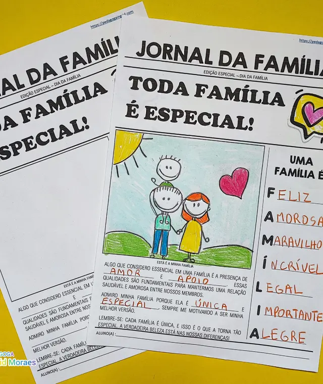 Jornalzinho Dia Da Família