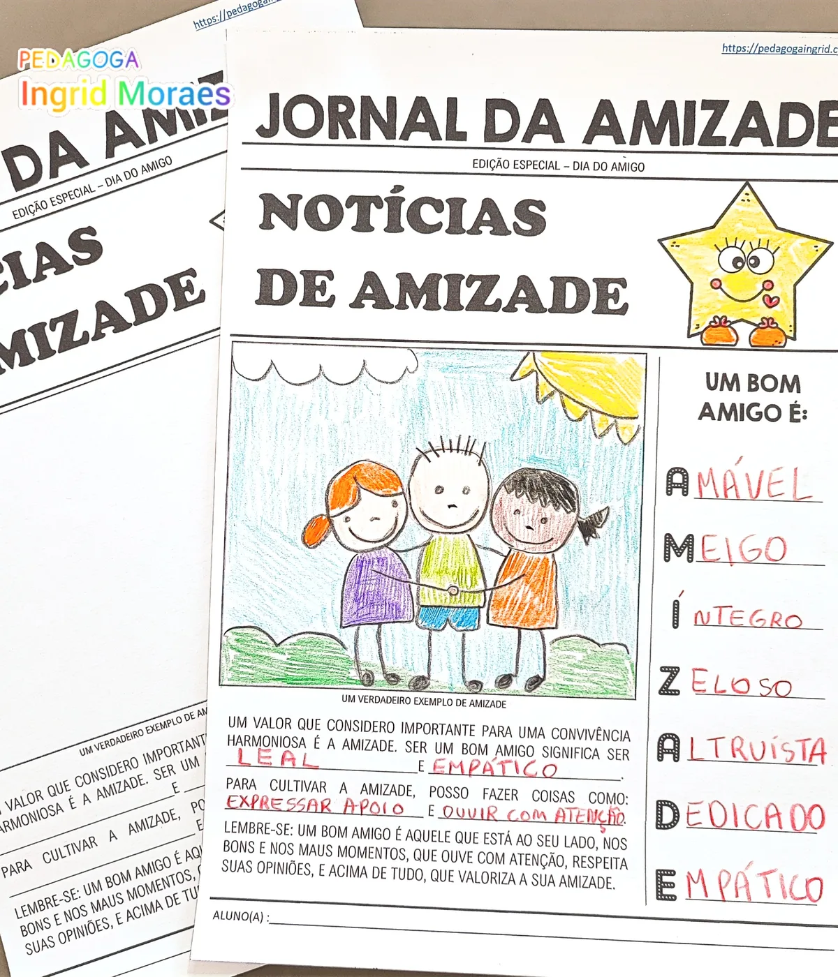 Jornalzinho da Amizade