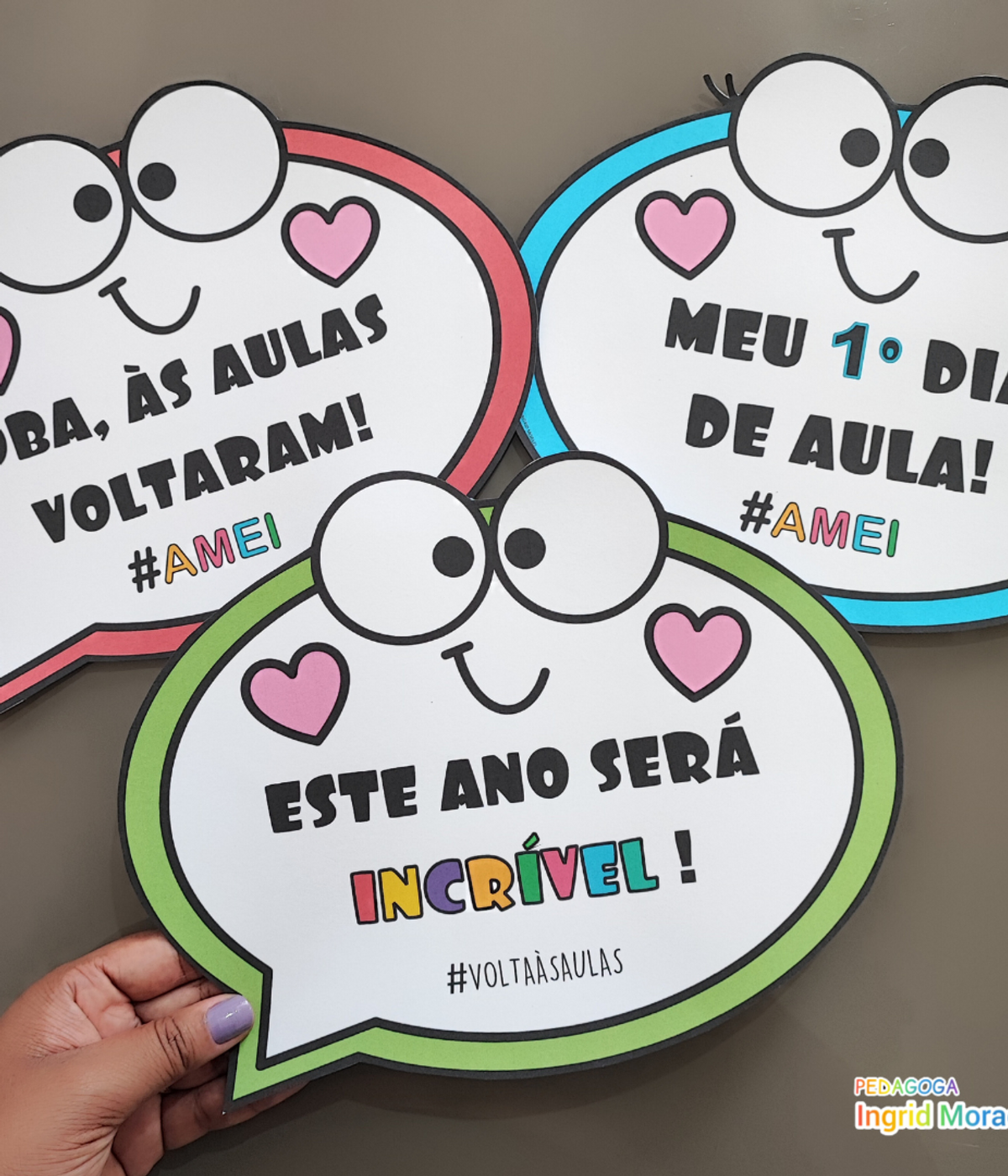 Plaquinhas Volta Às Aulas