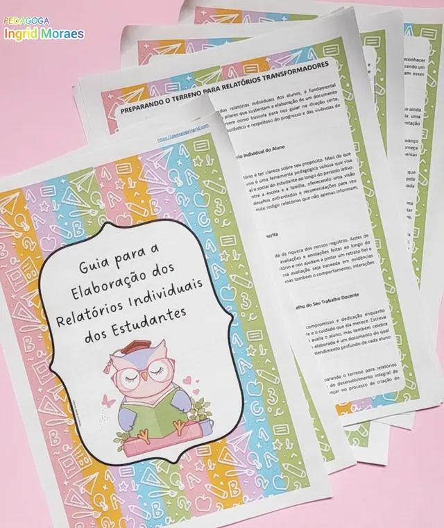 Guia Para Elaboração De Relatórios Individuais Dos Estudantes