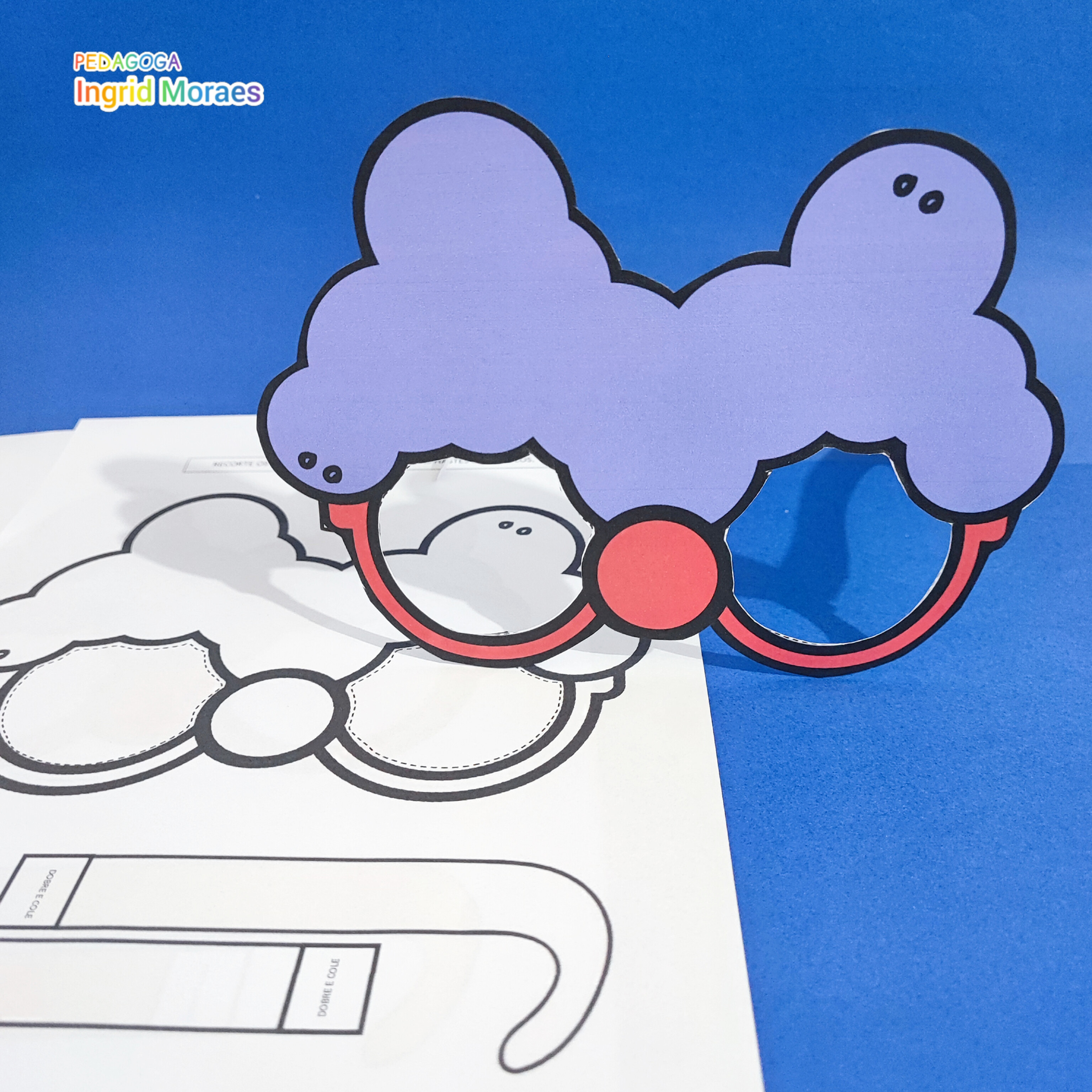 Óculos Do Palhacinho