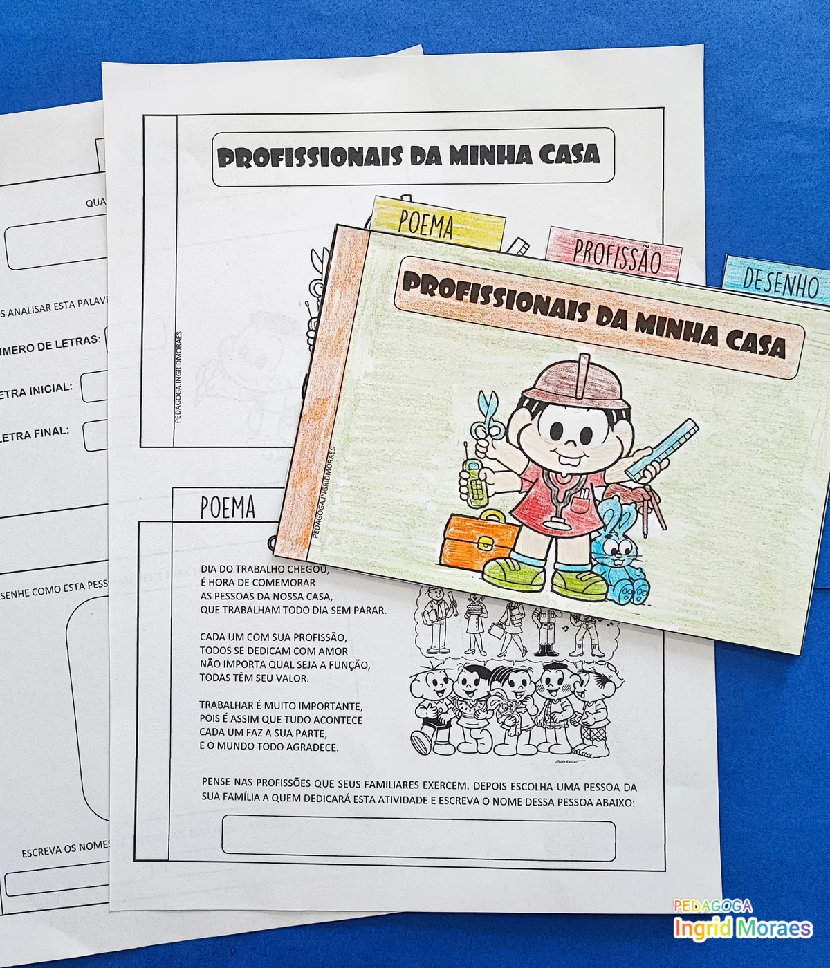 Arquivinho Dia Do Trabalho Profissionais Da Minha Casa