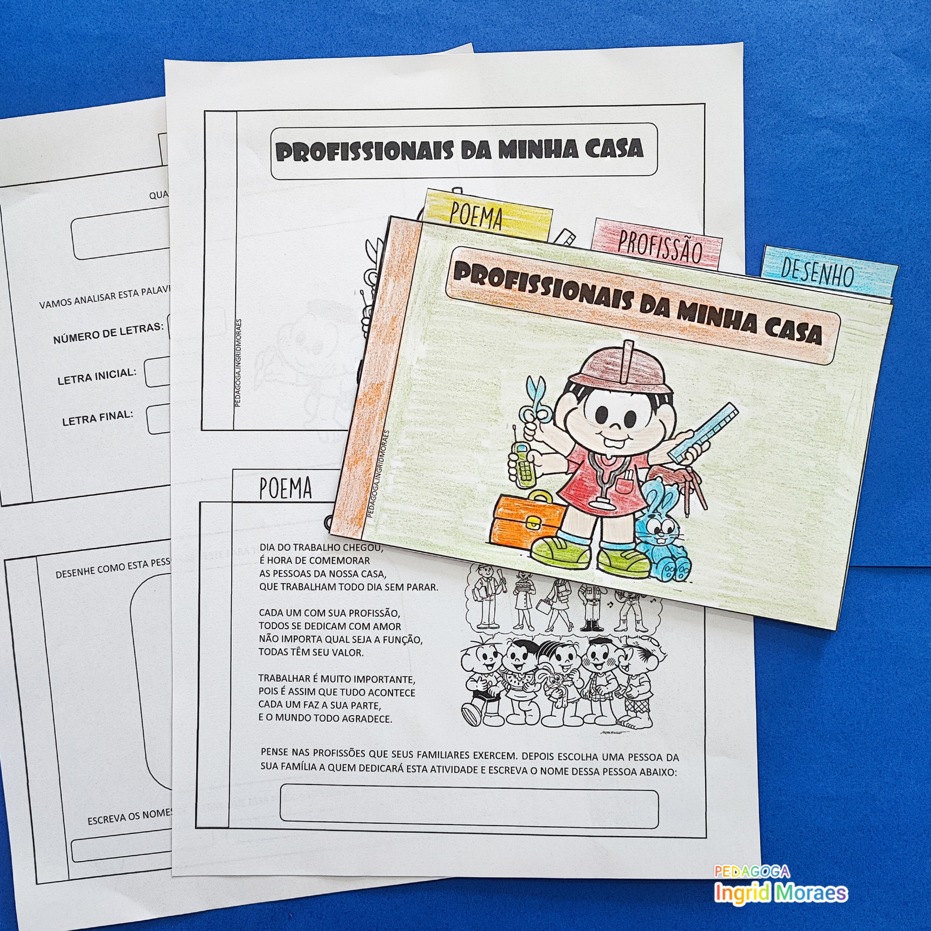 Arquivinho Dia Do Trabalho Profissionais Da Minha Casa