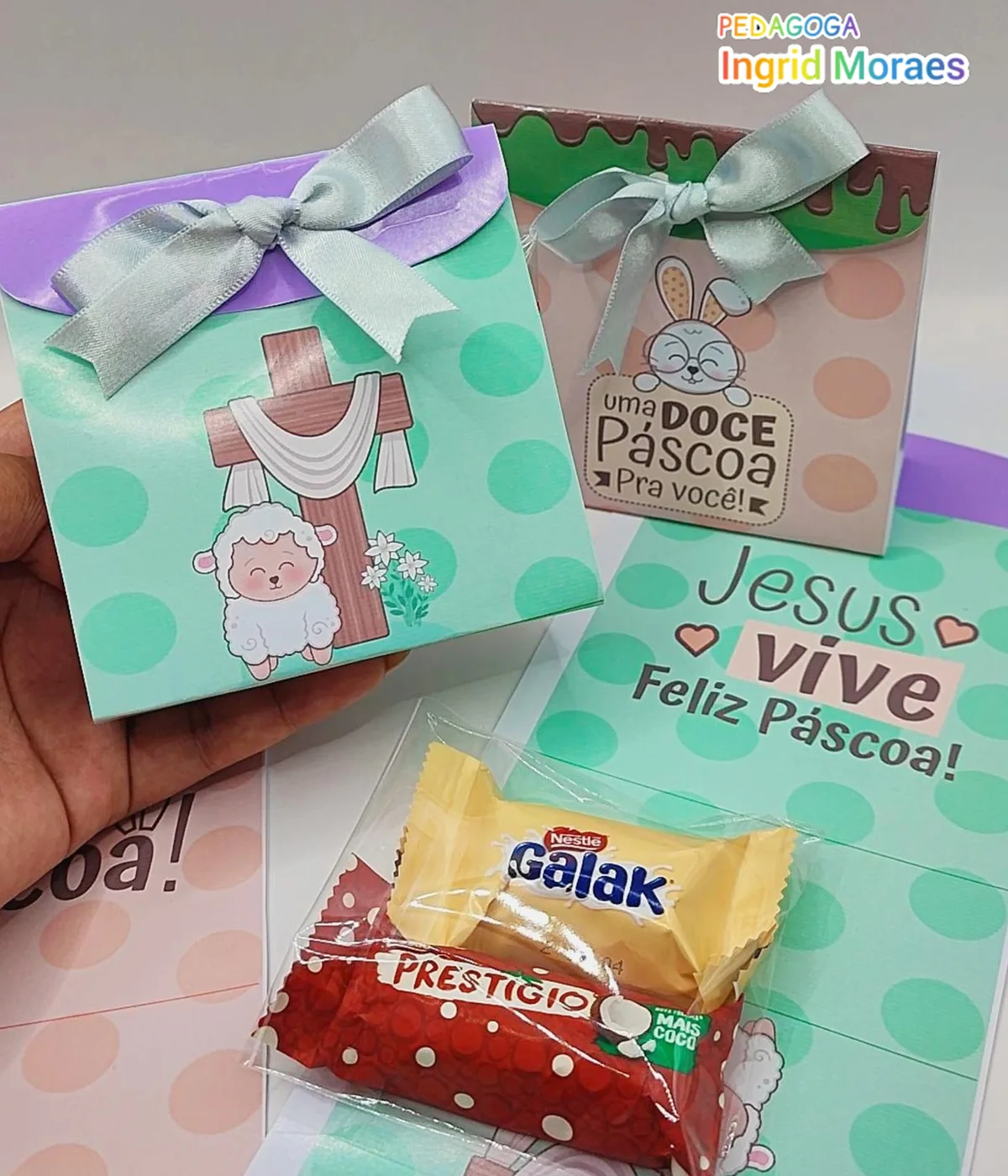 Porta Chocolate Páscoa