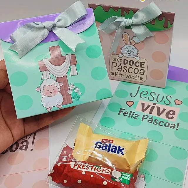 Porta Chocolate Páscoa
