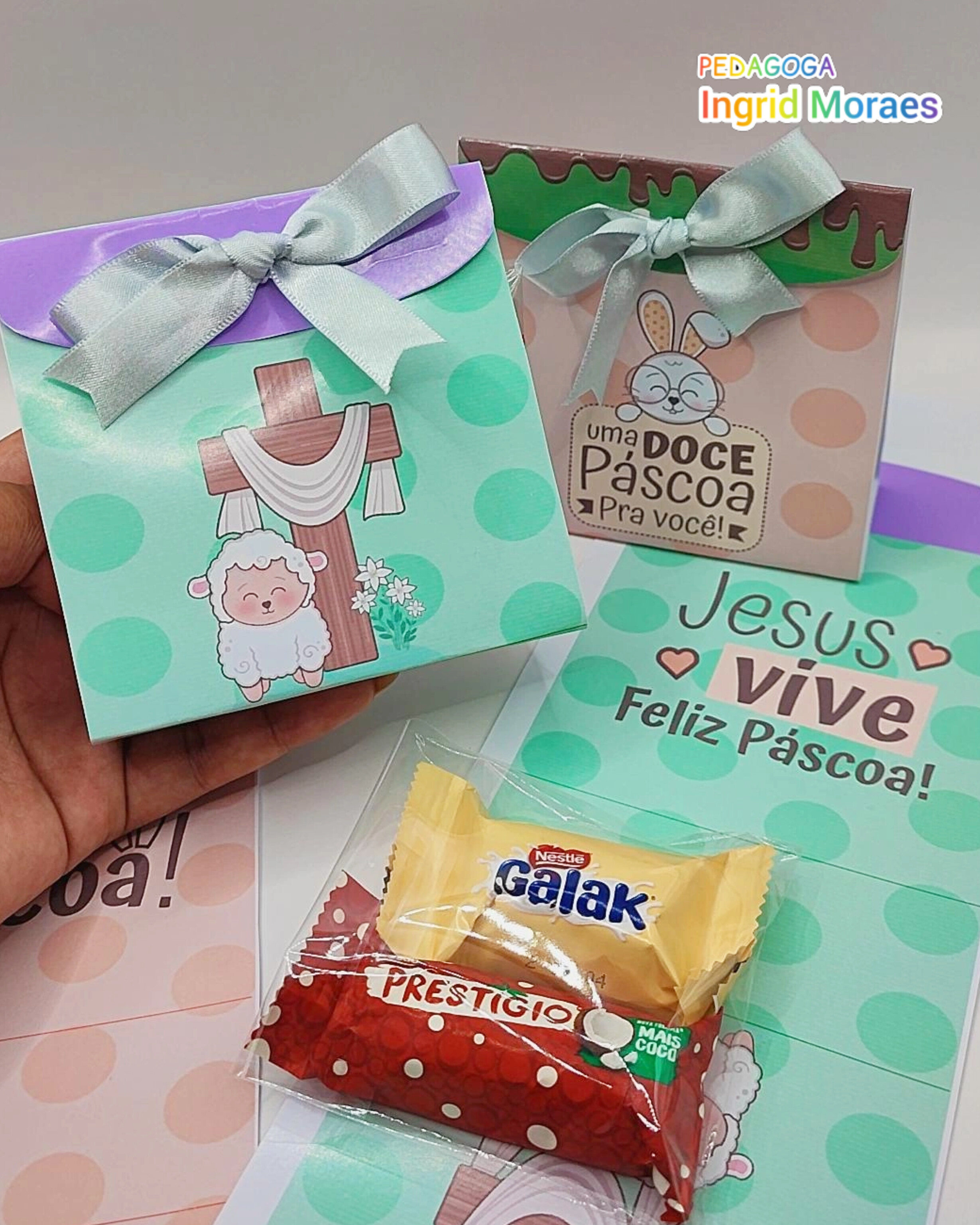 Porta Chocolate Páscoa