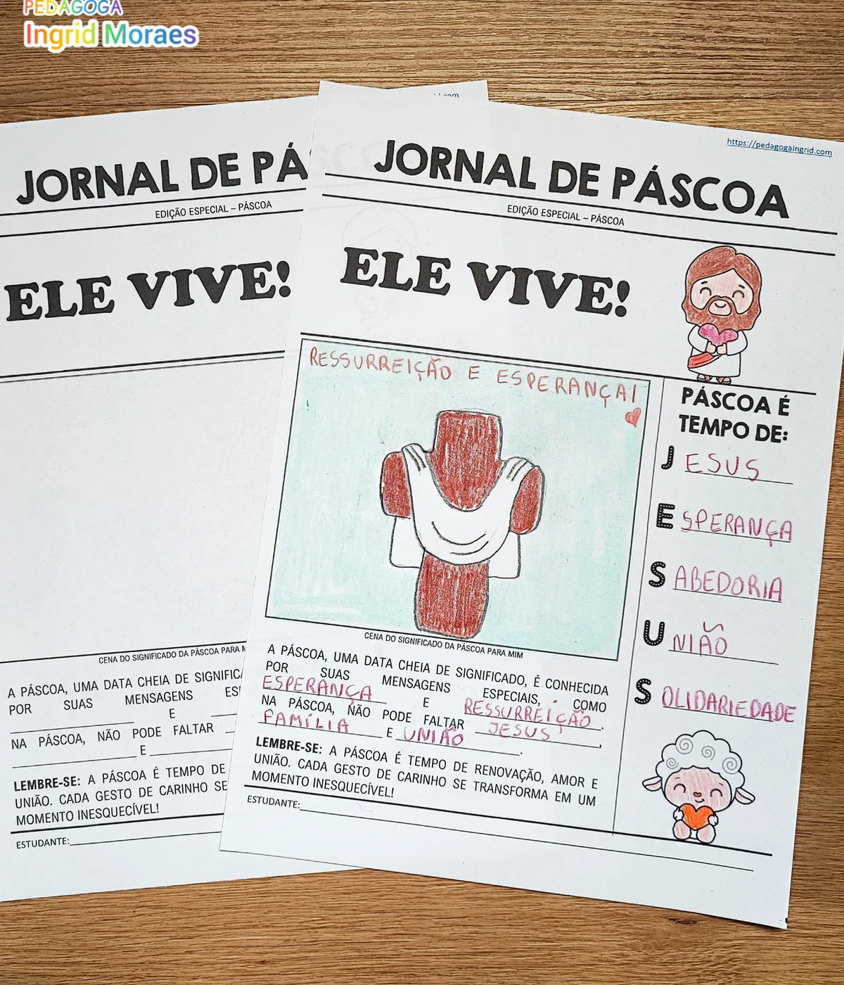 Jornais Temáticos Educacionais