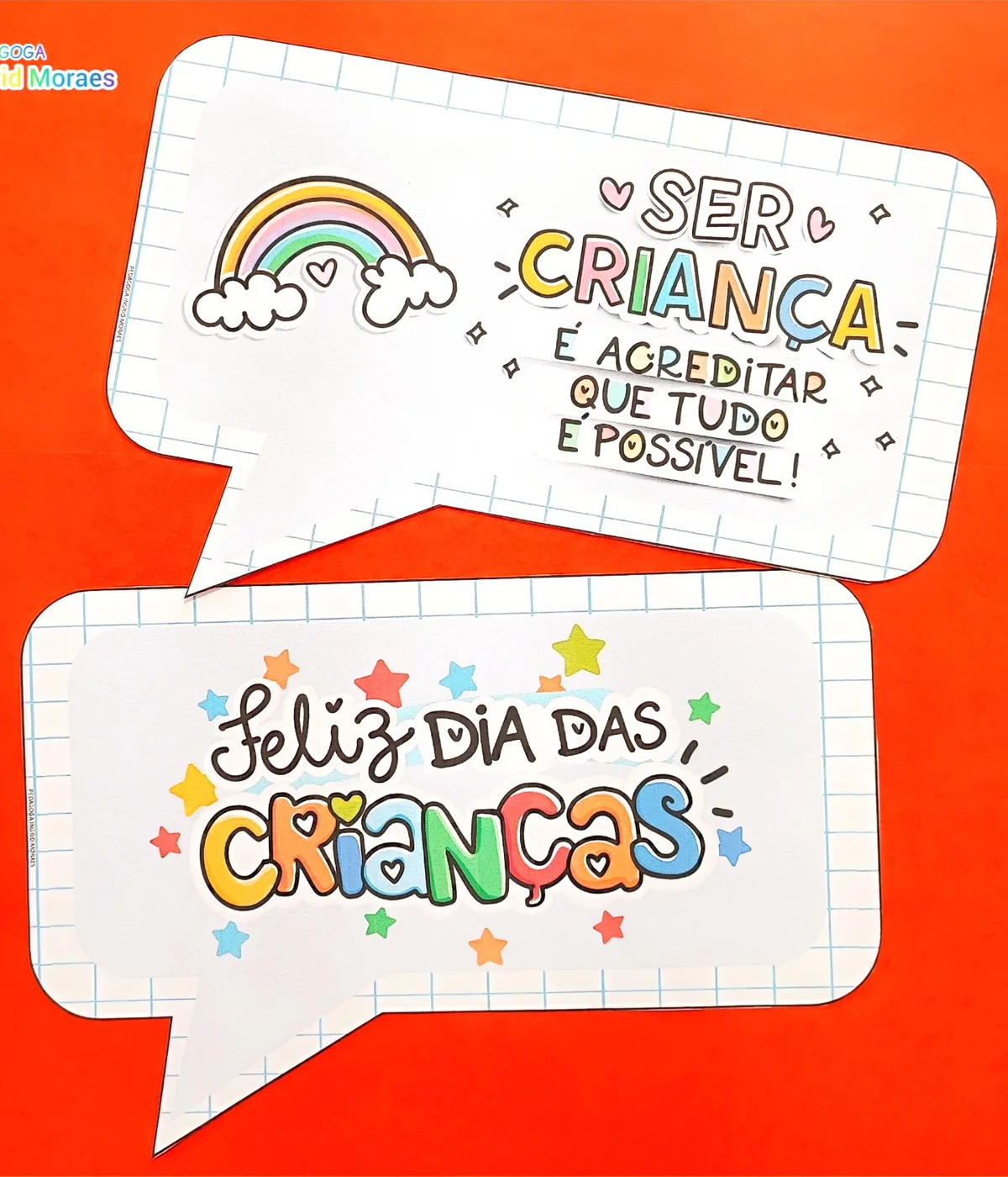 Plaquinhas Dia Das Crianças