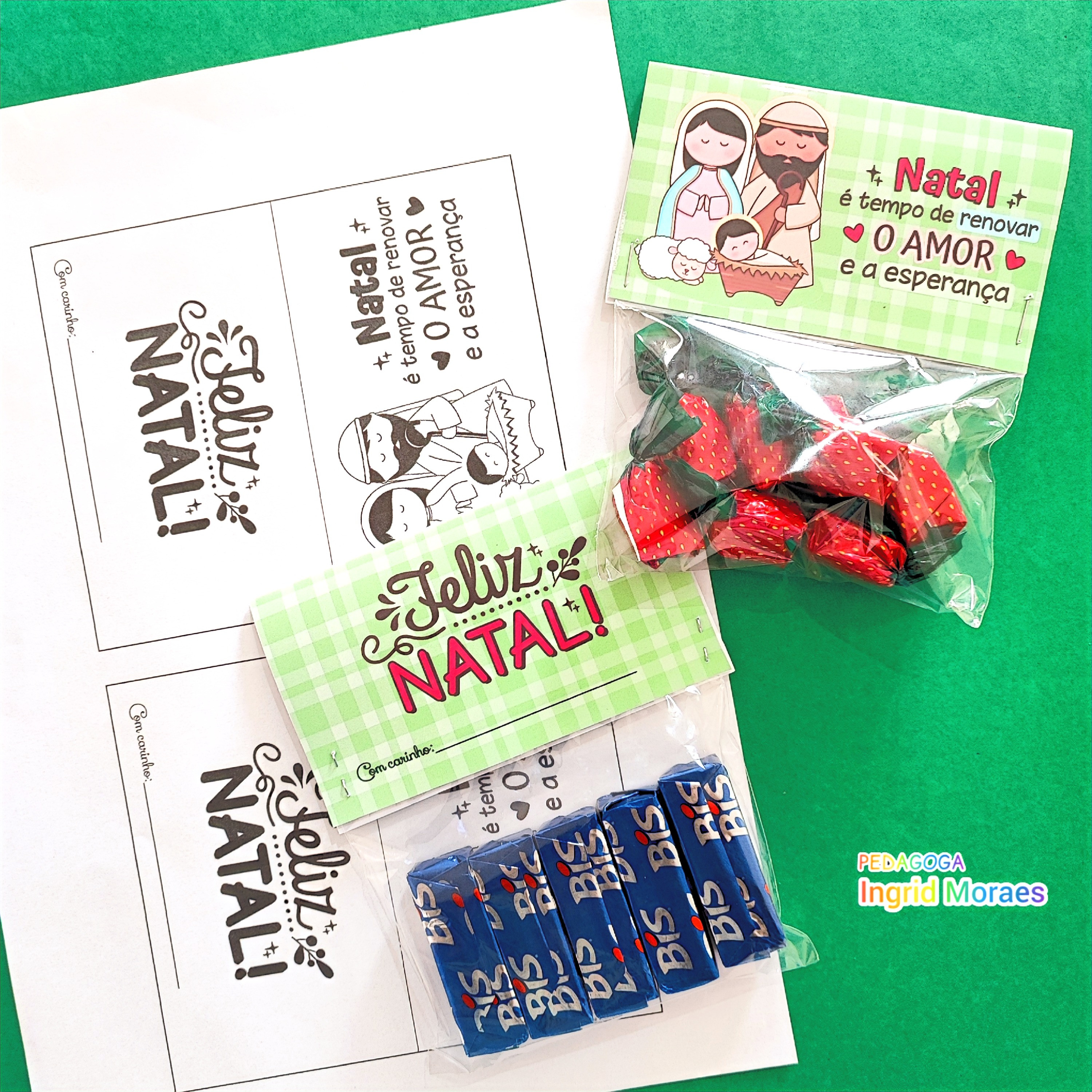 Tag Para Saquinho Natal