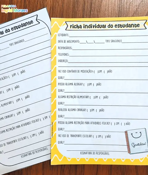 Ficha Individual Do Estudante