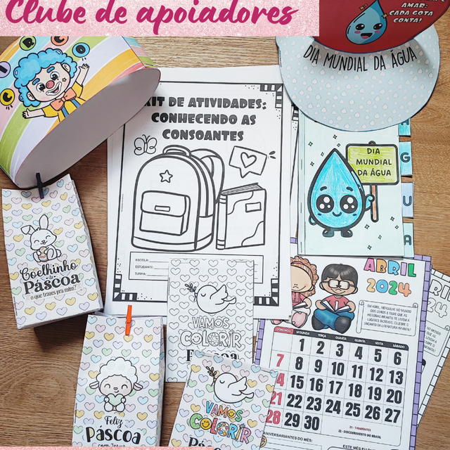 Super - Pacote de Atividades Educativas - Março