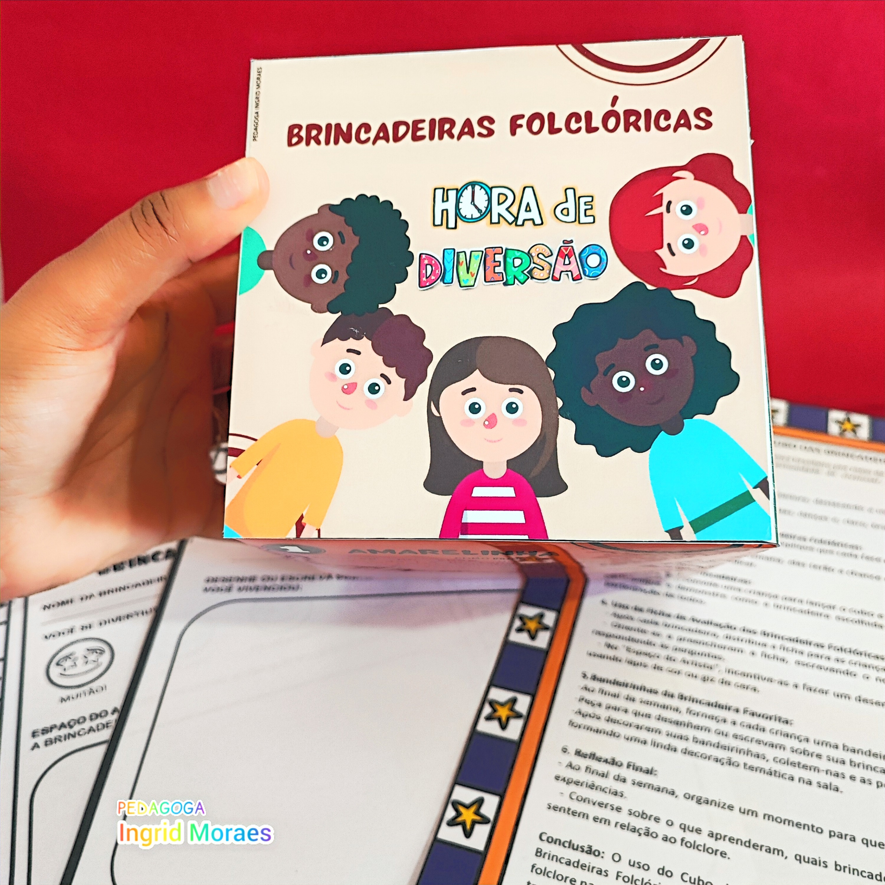 Sequência Cubo Brincadeiras Folcloricas