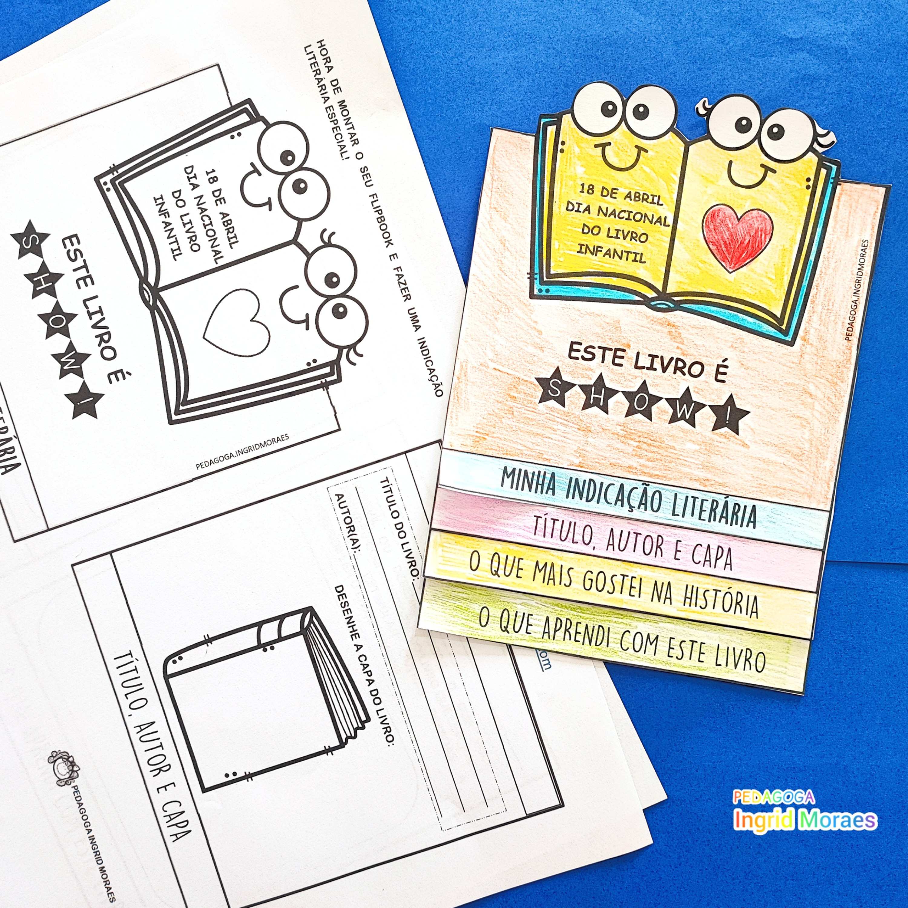 Flipbook Dia do Livro: Indicações Literárias