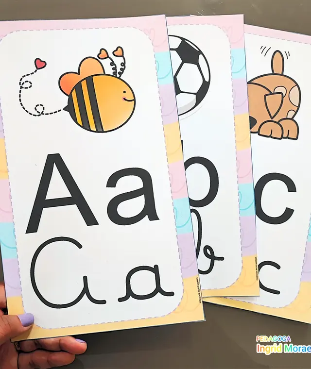Alfabeto 4 Formas Das Letras