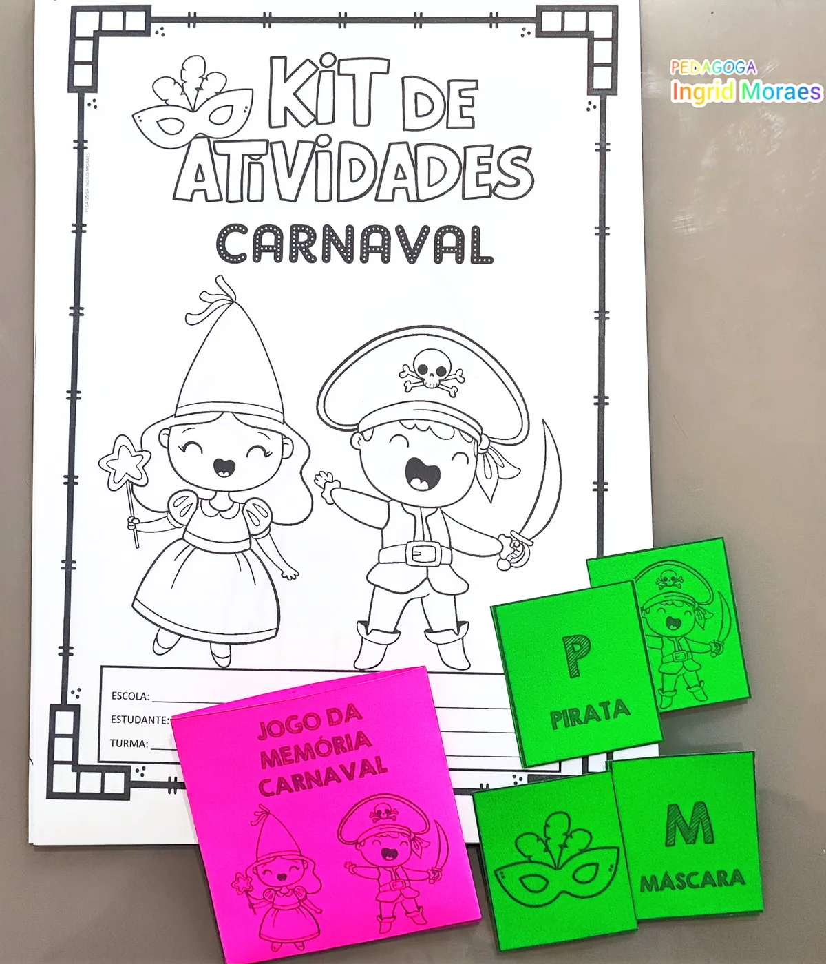 Kit De Atividades Carnaval