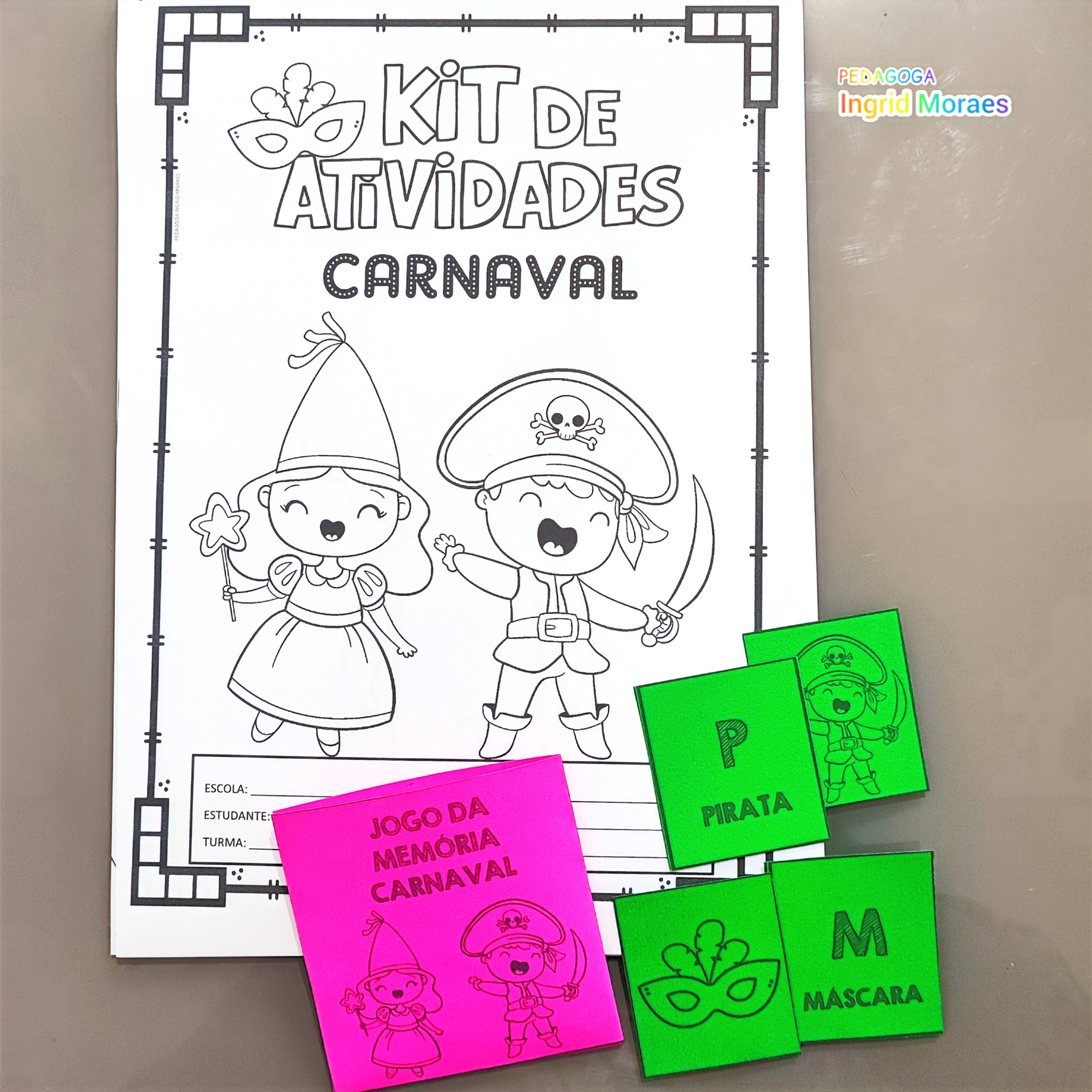 Kit De Atividades Carnaval
