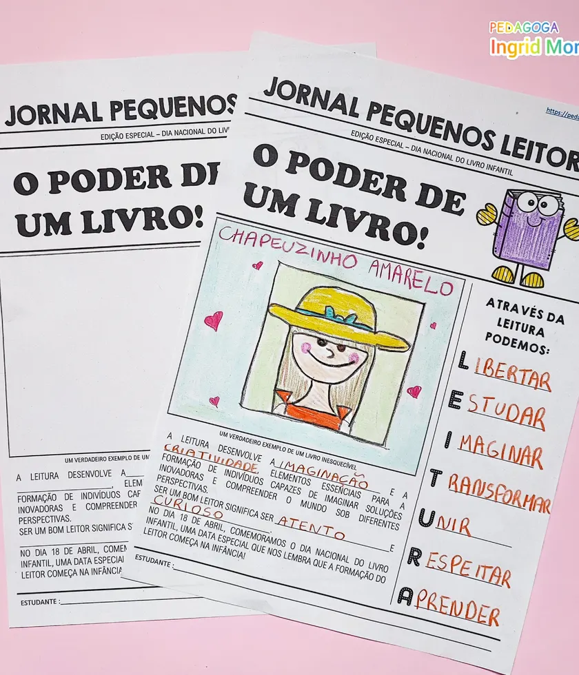 Jornalzinho Pequenos Leitores