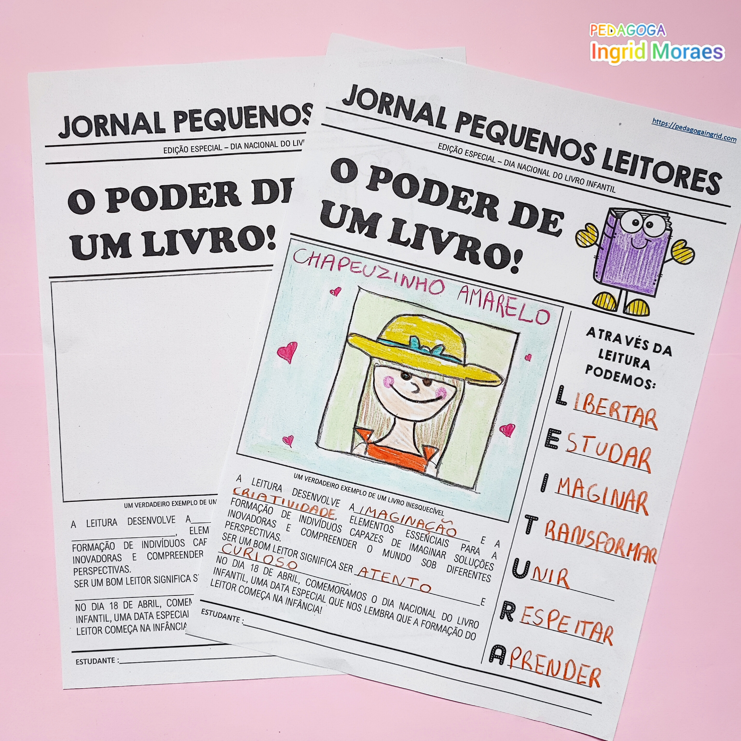 Jornalzinho Pequenos Leitores