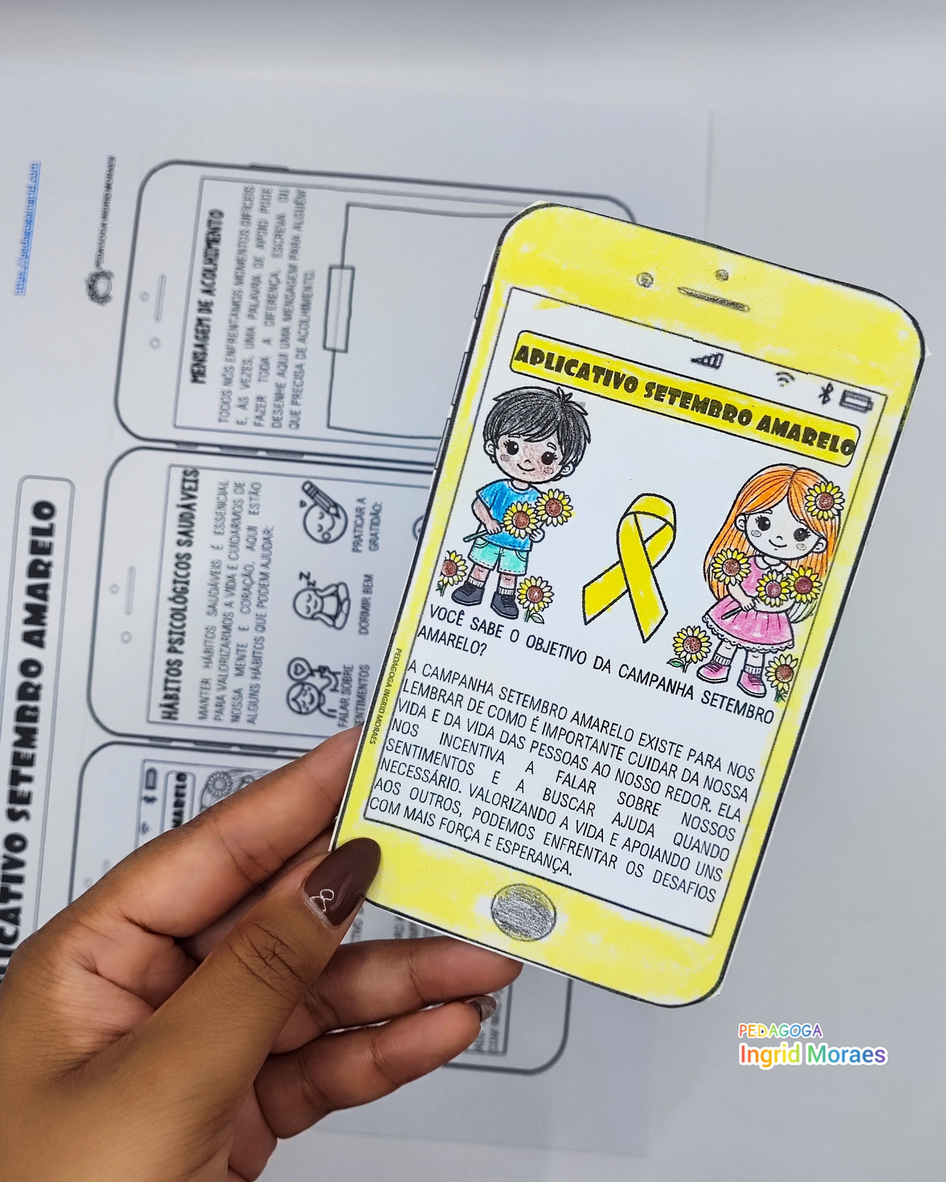 Aplicativo Setembro Amarelo