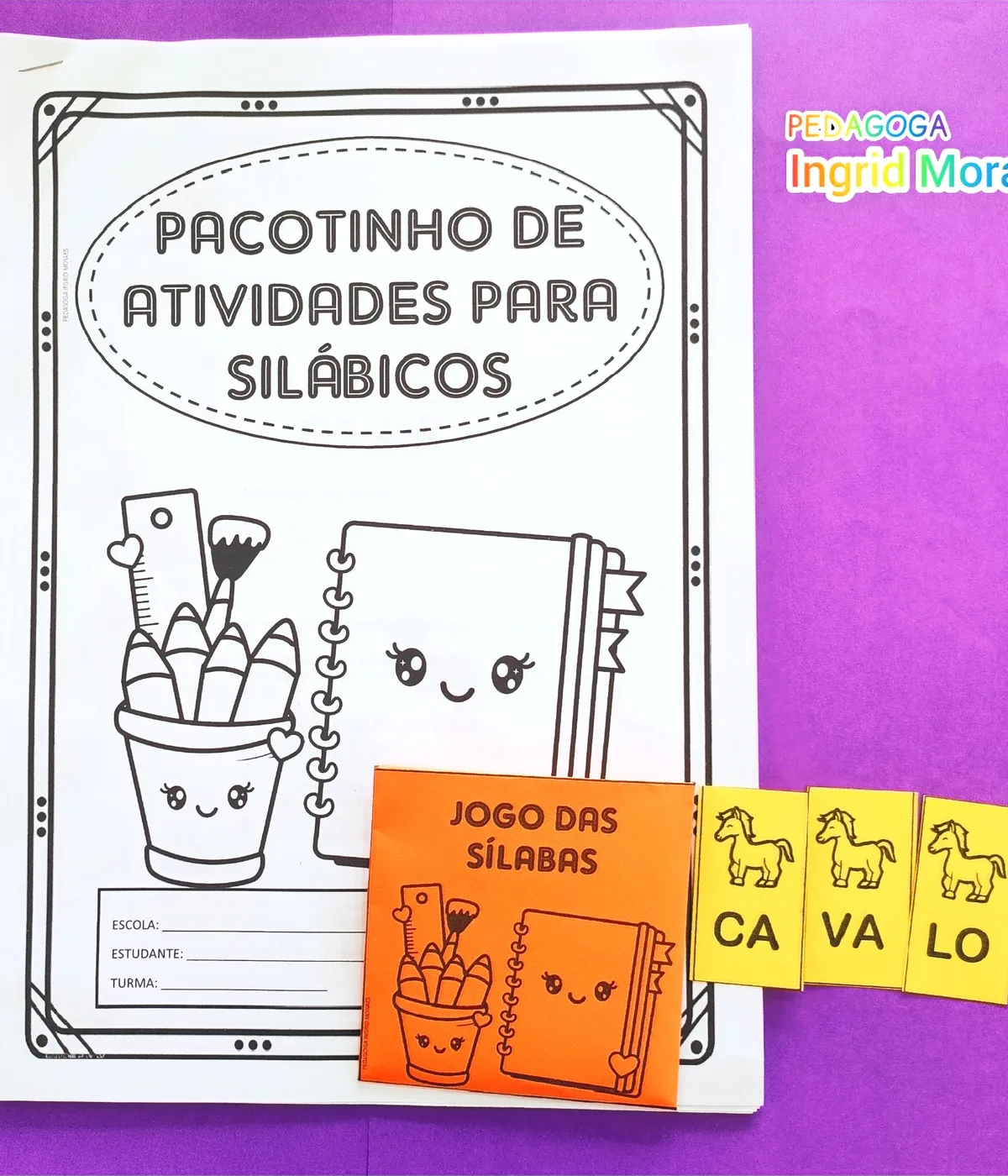Pacote de Atividades para Silábicos