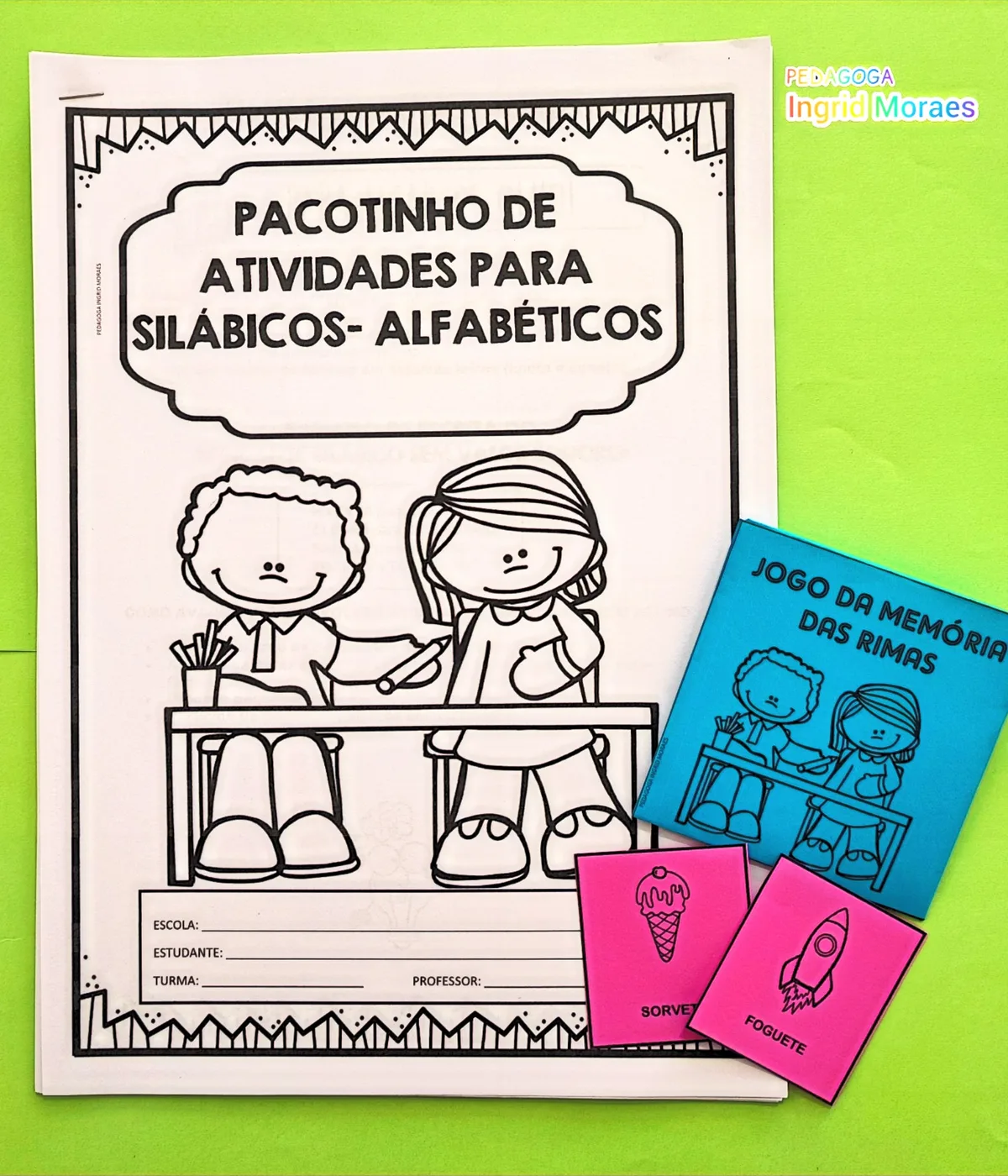 Pacote de atividades para silábicos-alfabéticos