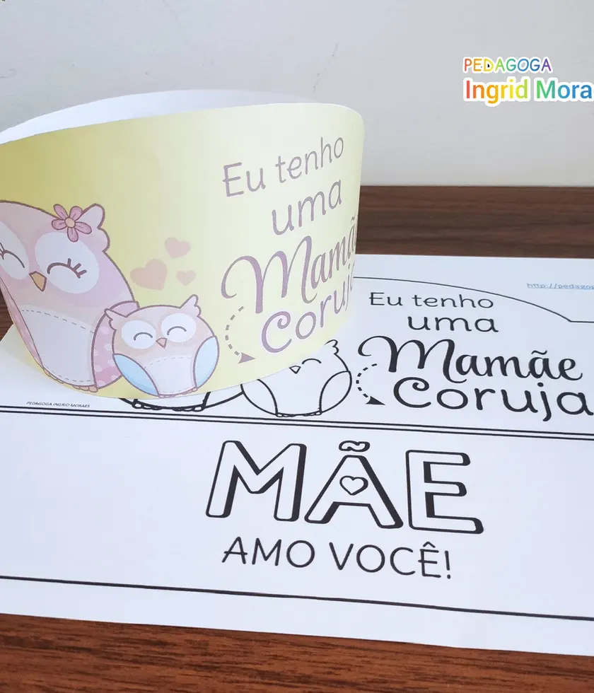 Coroa Mamãe Coruja