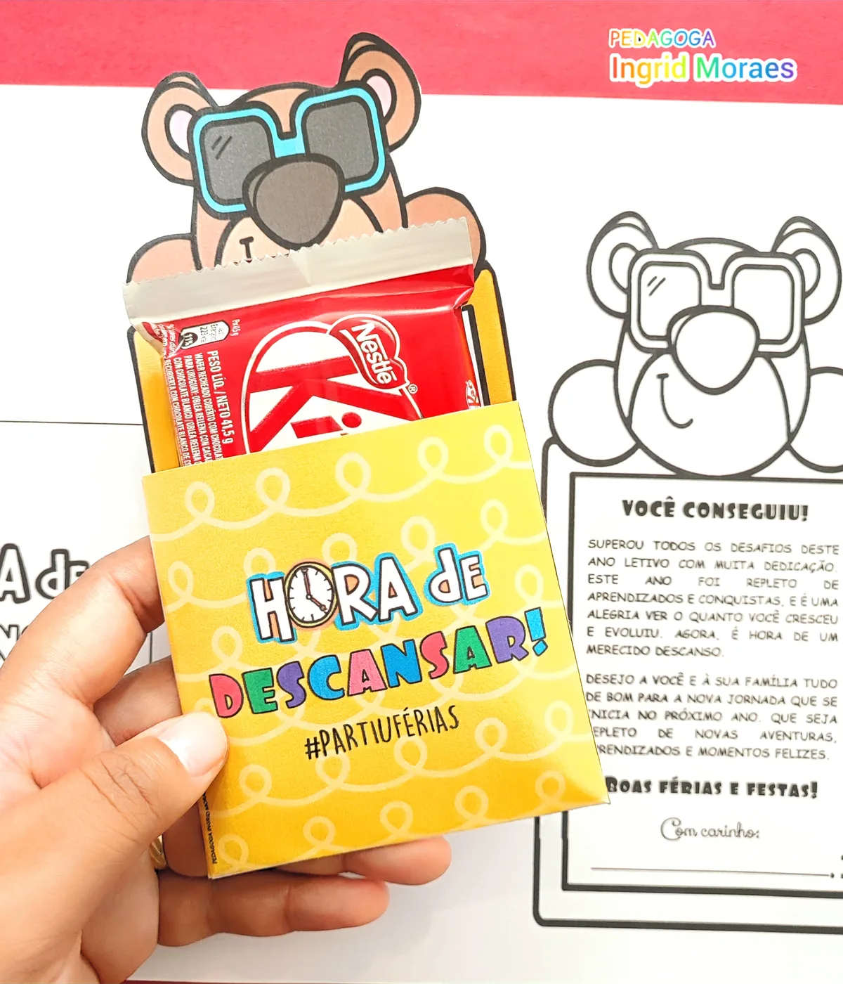 Porta Chocolate (Kit Kat Bombom Ou Mimos)