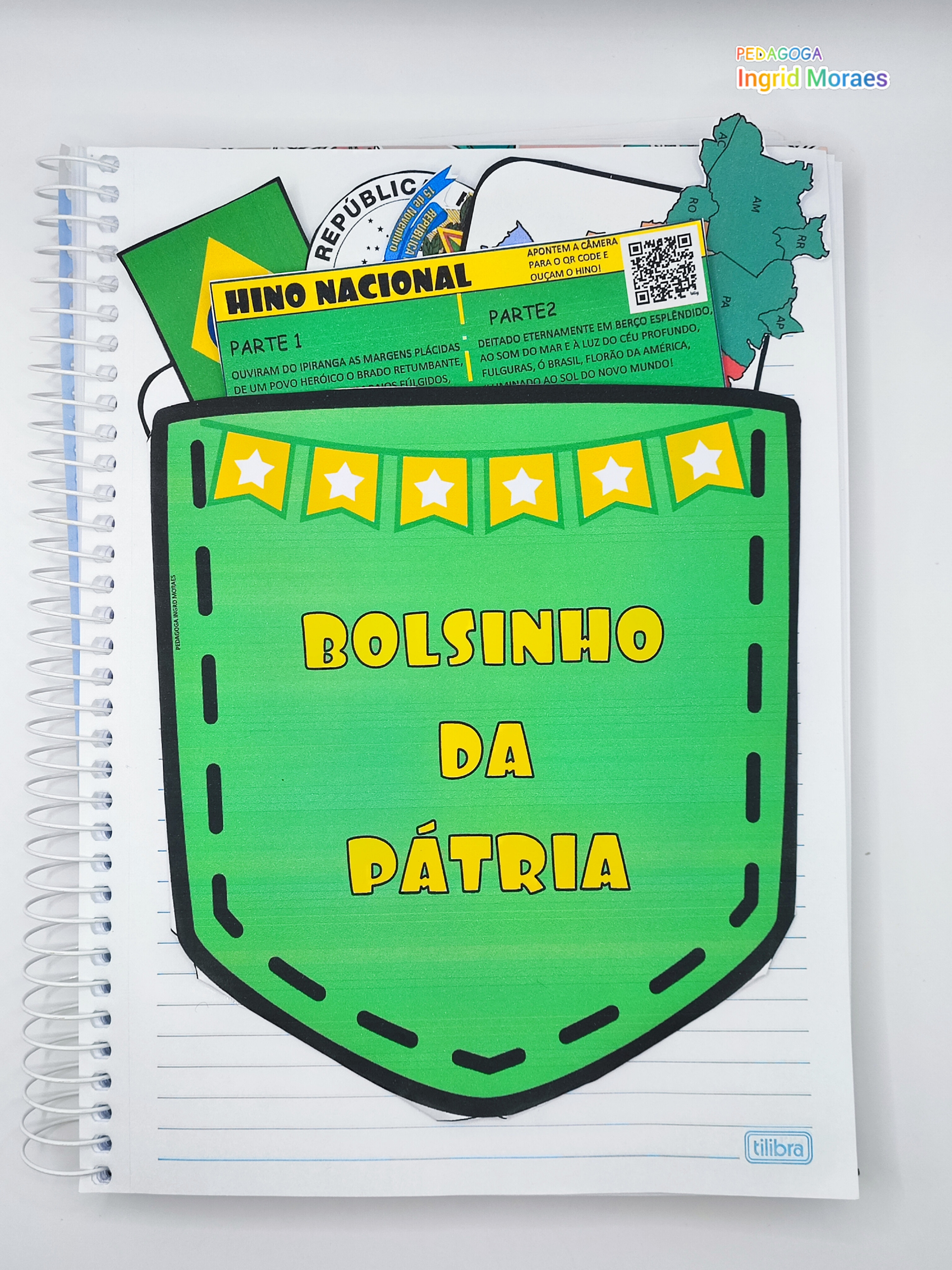 Bolsinho da Pátria: Descubra mais sobre o BRASIL com esta atividade interativa