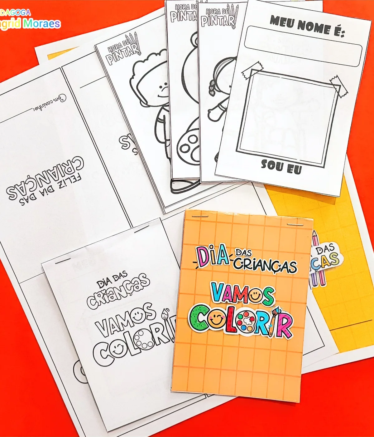 Bloquinho Vamos Colorir Dia Das Crianças