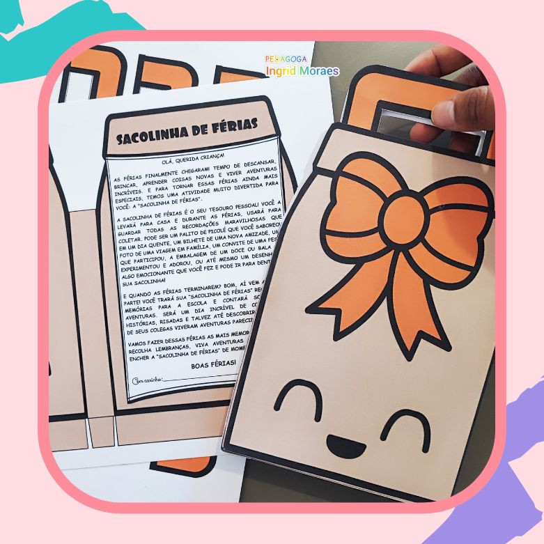 Sacolinha de Férias - Colecione Memórias Incríveis!