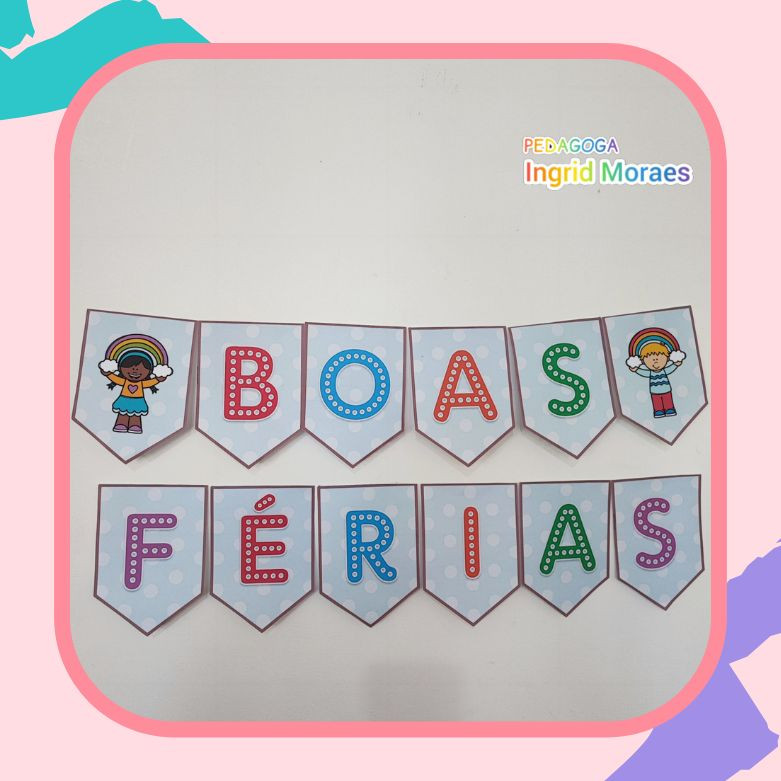 Bandeirinhas Boas Férias