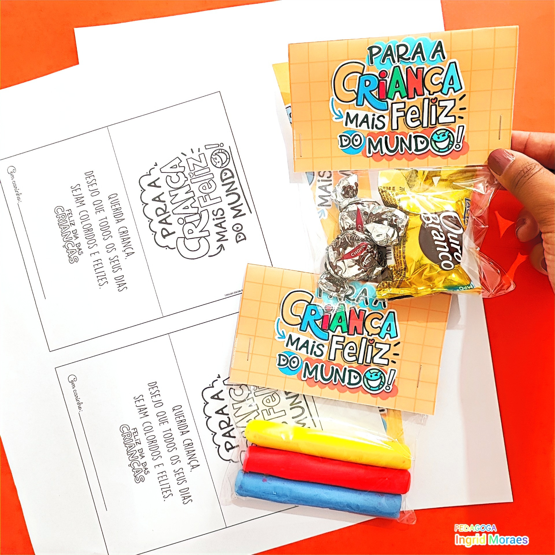 Tag Para Saquinho Dia Das Crianças