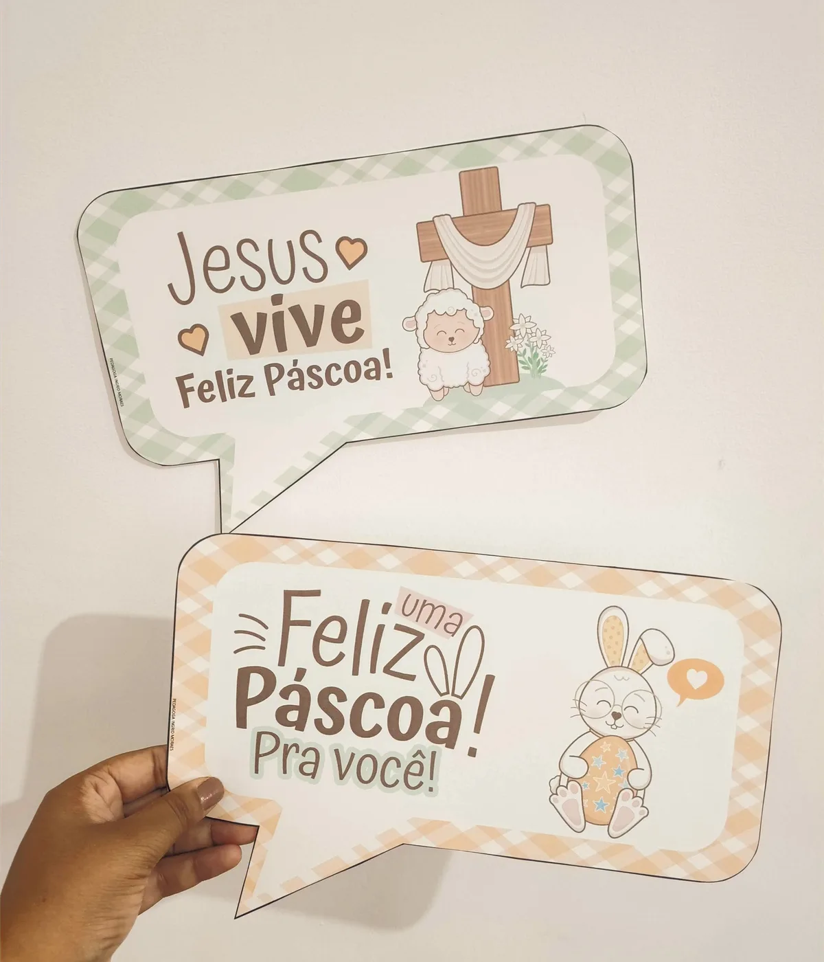 Plaquinhas Páscoa