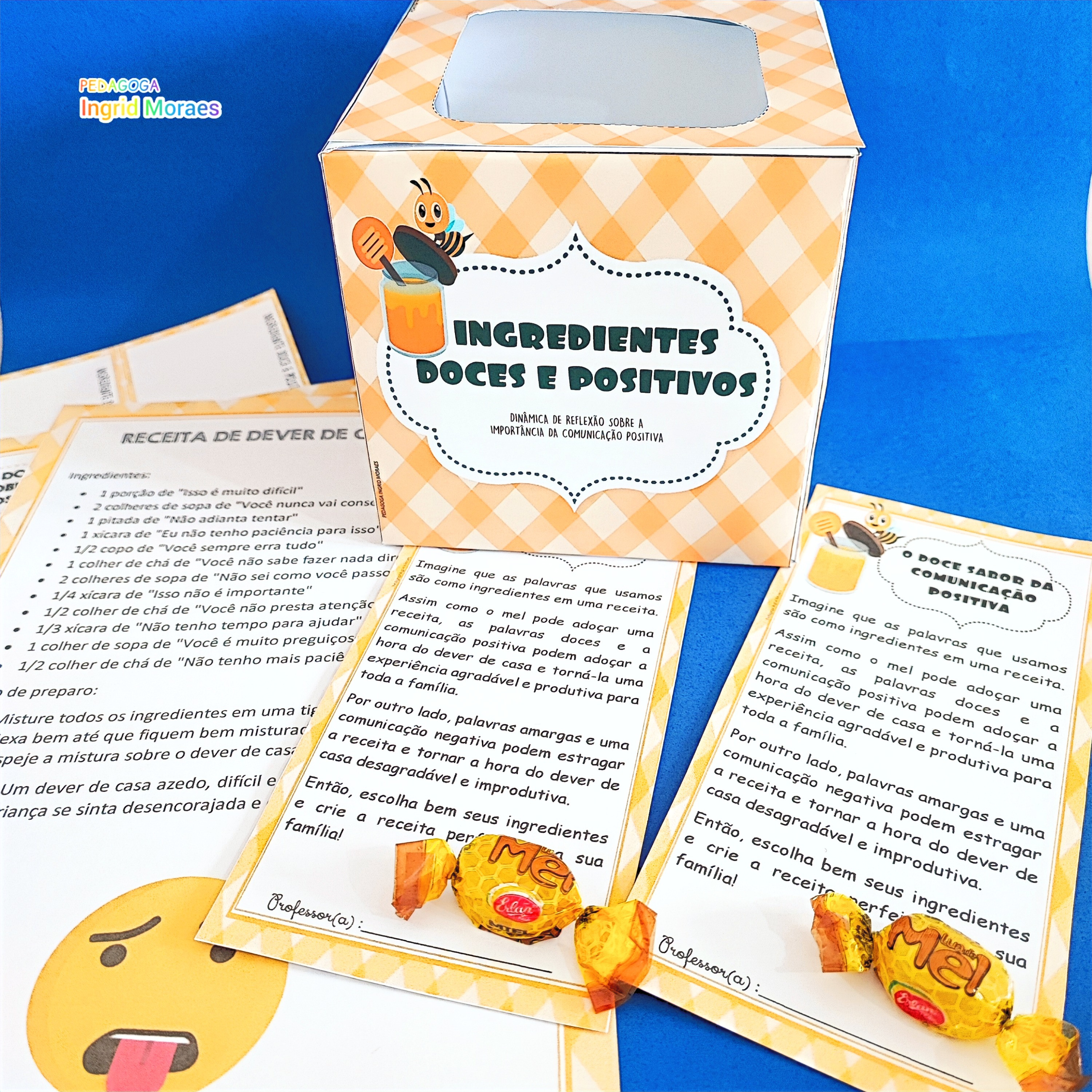 Dinâmica Para Reunião De Pais Receita Para O Dever De Casa