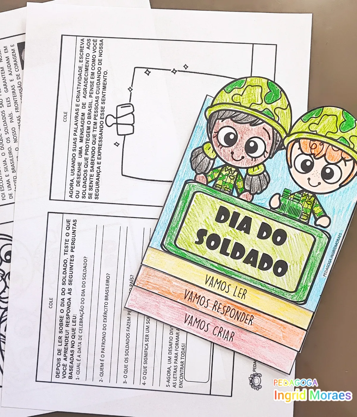 Flipbook dia do soldado