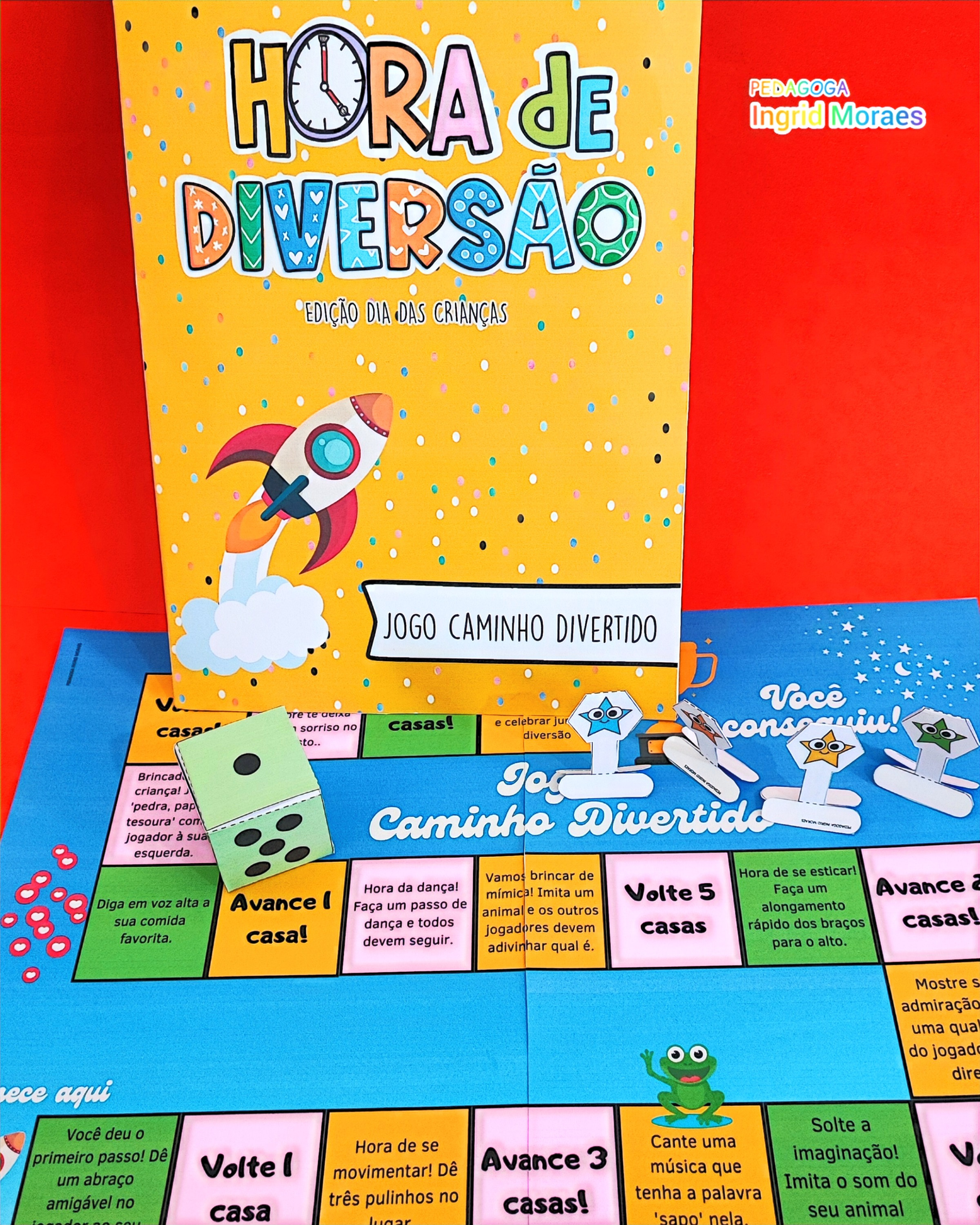 Jogo Caminho Divertido Especial Dia Das Crianças
