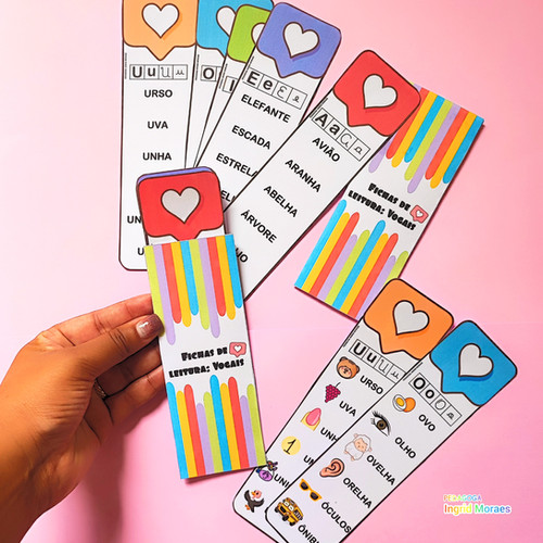 Fichas De Leitura Vogais