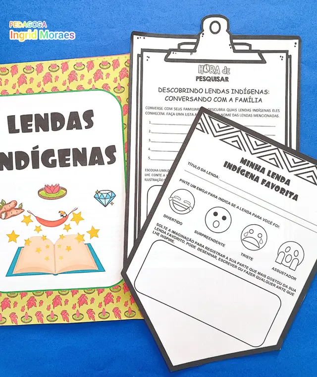 Dia Dos Povos Indígenas: Sequência De Lendas Indígenas