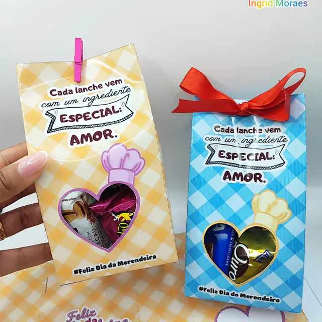 Sacolinha para o Dia da Merendeira/Merendeiro