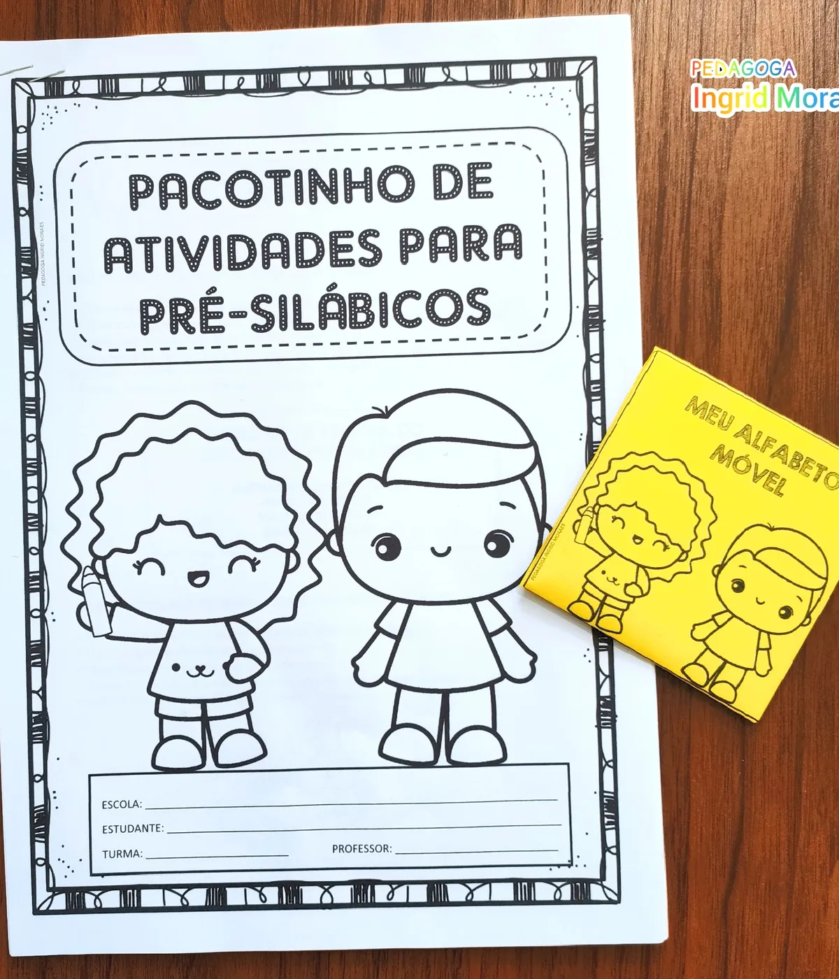 Pacote de Atividades para Pré-Silábicos