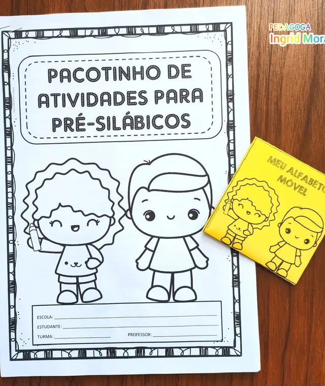 Pacote de Atividades para Pré-Silábicos