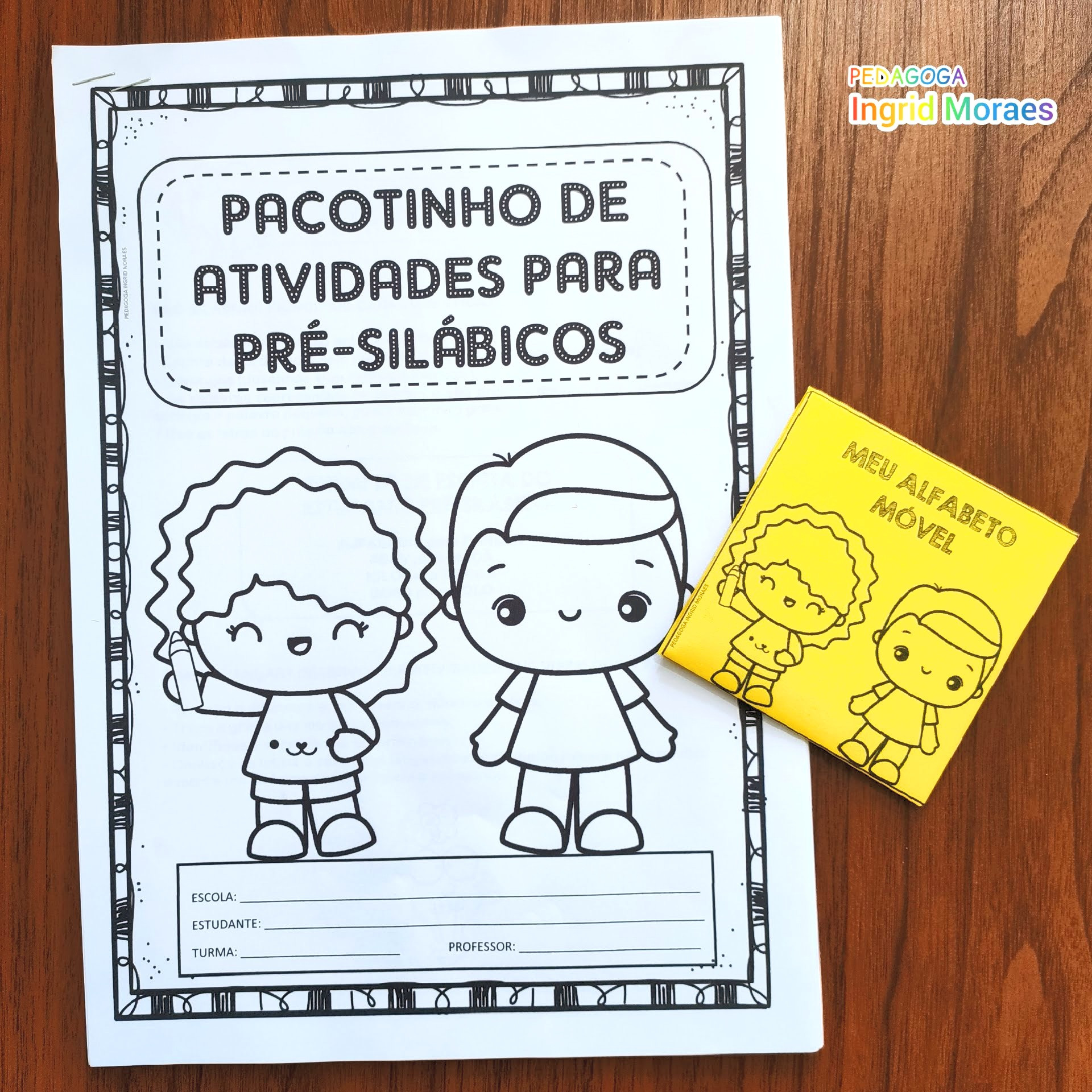 Pacote de Atividades para Pré-Silábicos