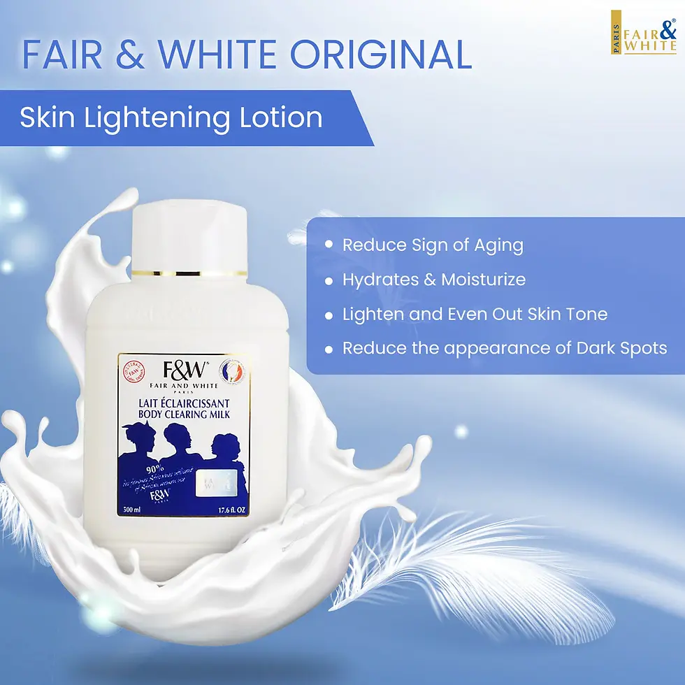 Thumbnail: FAIR & WHITE LOTION WHITE 485ML