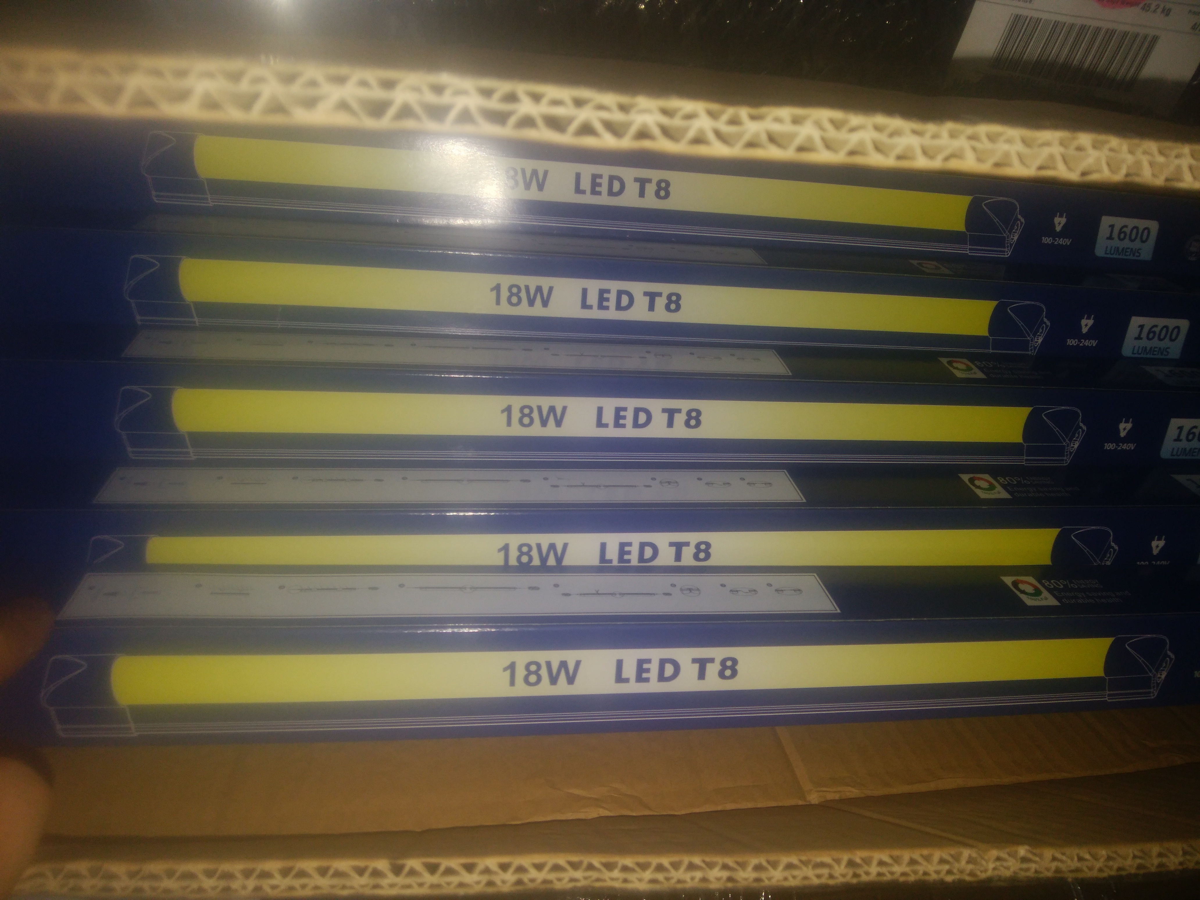 UPTIME LED蛍光灯 18W / LED荧光灯 /LED Fluorescent light　10本/10件/10 pieces