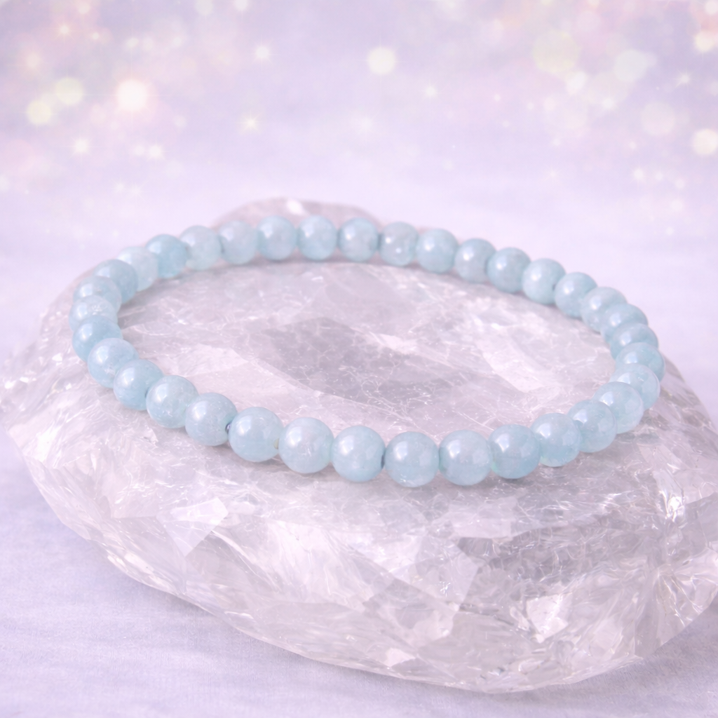 Verstärker der Hellsicht - Aquamarin Armband