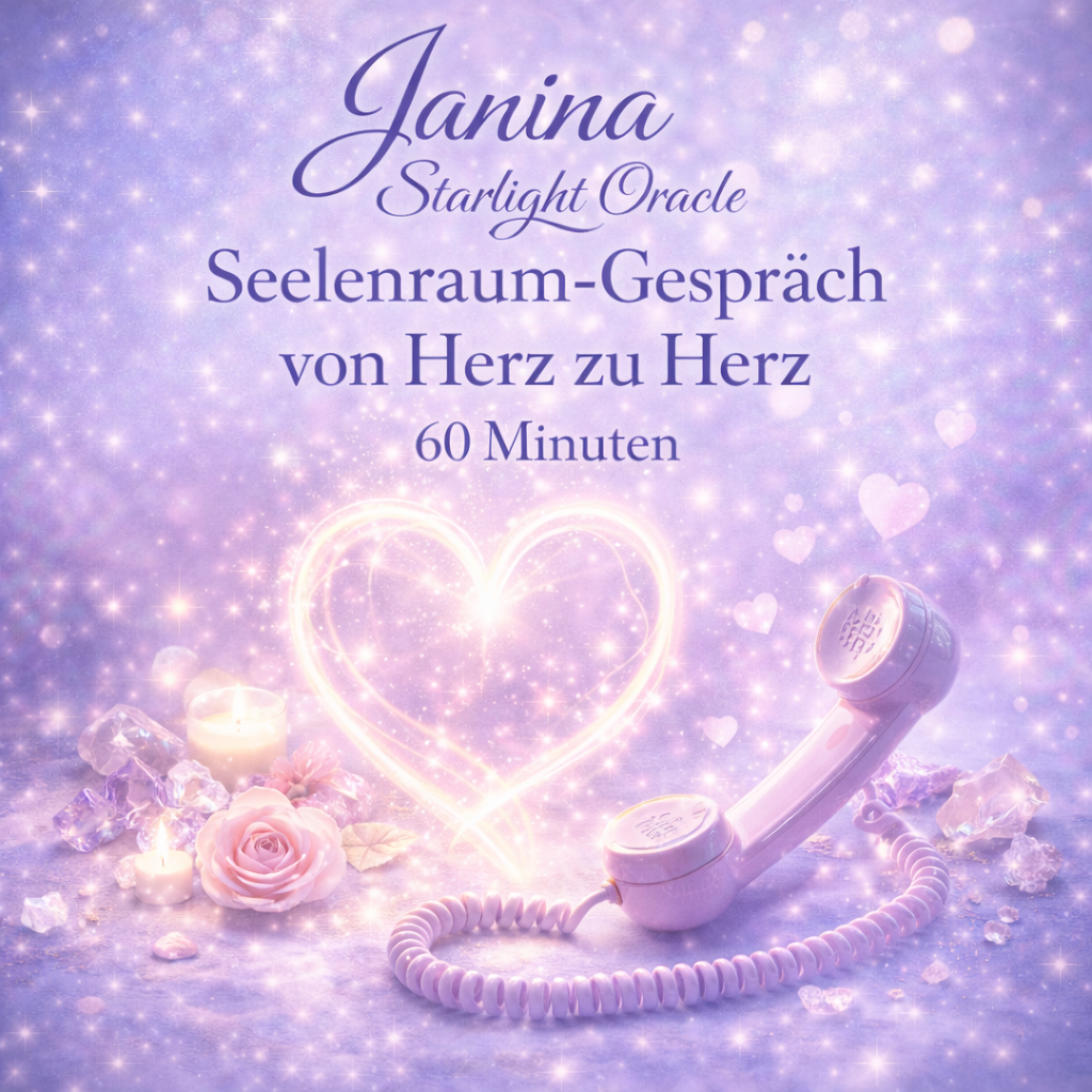 Seelenraum Gespräch von Herz zu Herz (60 Minuten)