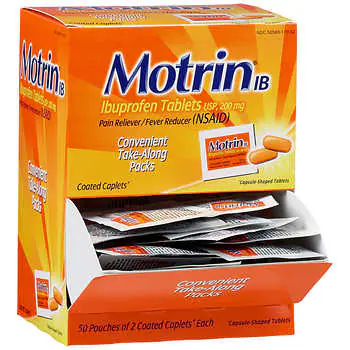 MOTRIN (2) PACK TABLETS