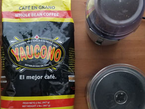 The big reveal is - My third coffee is Café Yaucono. 