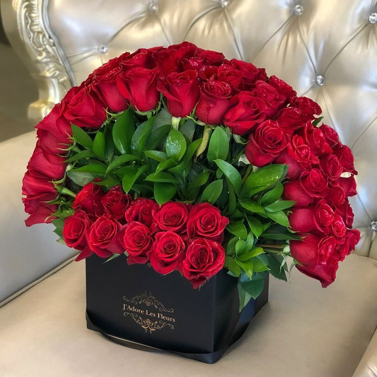 Miniatura: Caja con Rosas